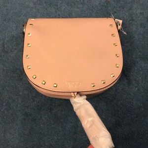 Blush crossbody purse